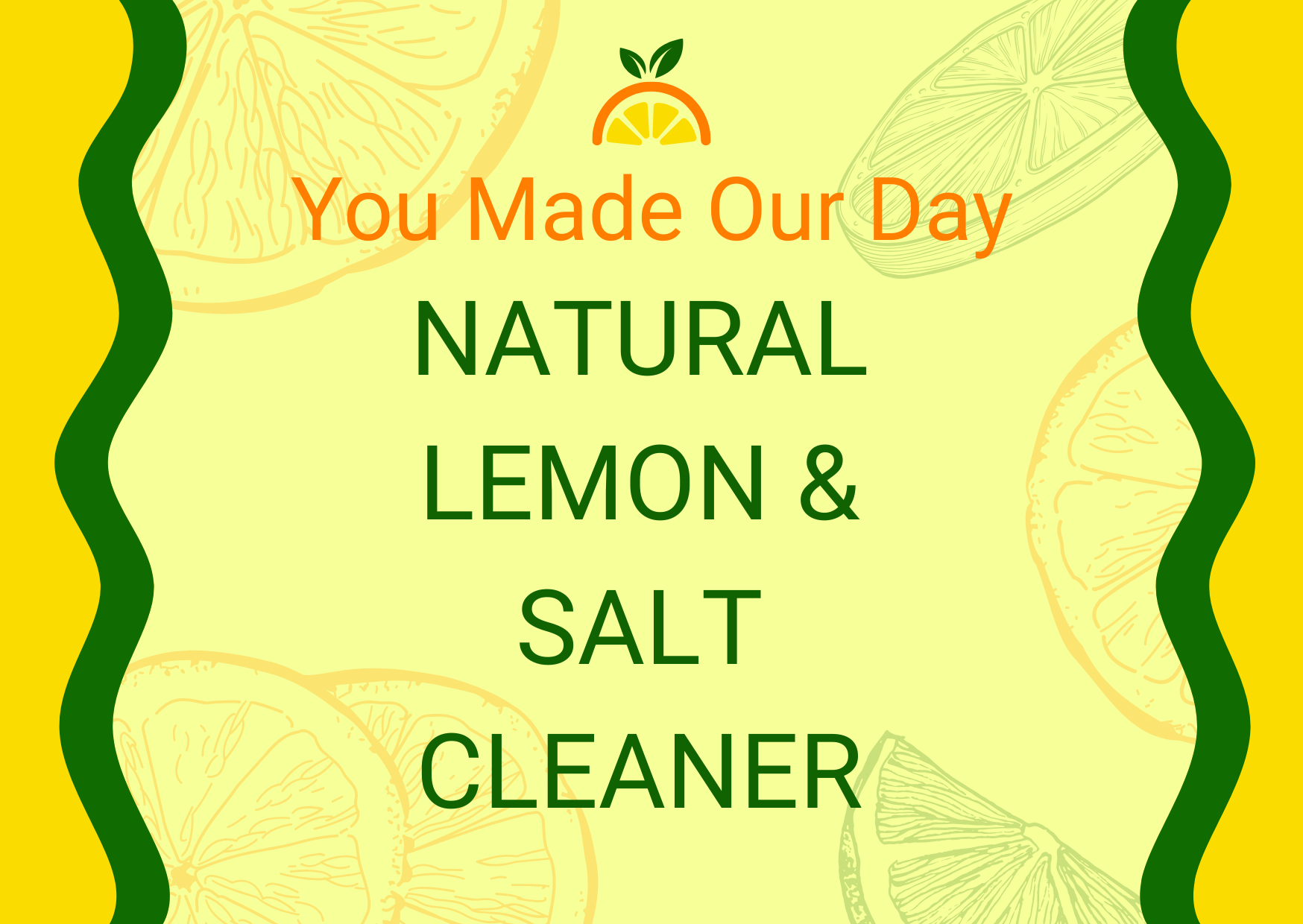 "Natural lemon and salt cleaner for effective kitchen cleaning"